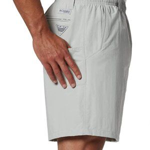 Columbia PGF Omni-Shade Light gray performance Shorts